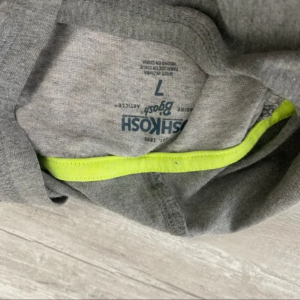 Oshkosh Gray Game On Hoodie Sweater